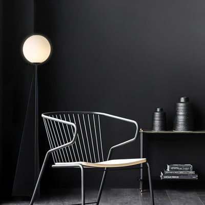 Vertex Minimalist Sphere Floor Lamp