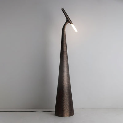 Sysolyra Textured Resin Floor Lamp