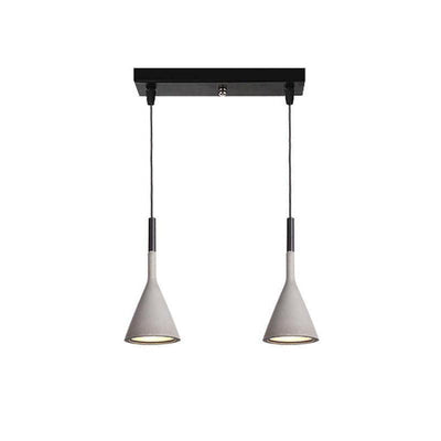 Veyloth Conical Concrete Pendant Light