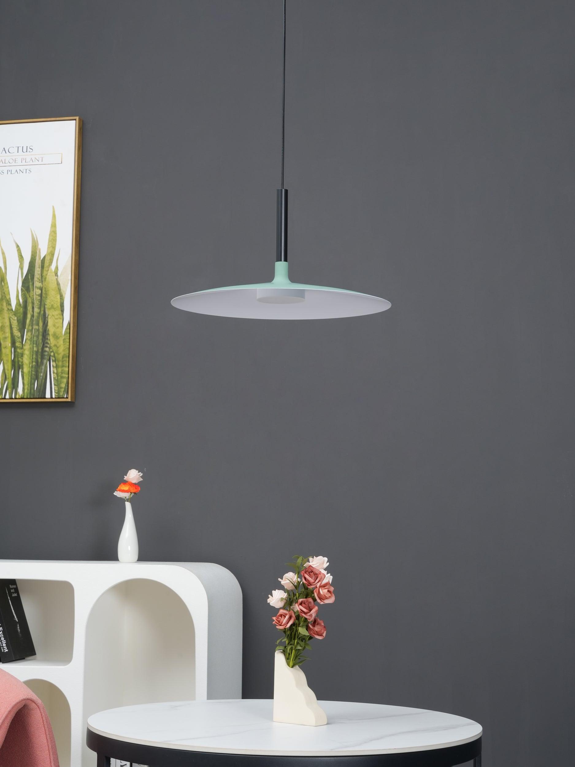 Ardinena Pendant Lamp Aluminum Flat Disc