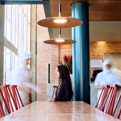 Ardinena Pendant Lamp Aluminum Flat Disc