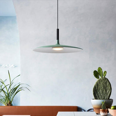 Ardinena Pendant Lamp Aluminum Flat Disc