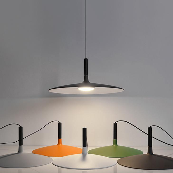 Ardinena Pendant Lamp Aluminum Flat Disc