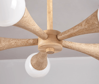 Arbor Travertine Chandelier