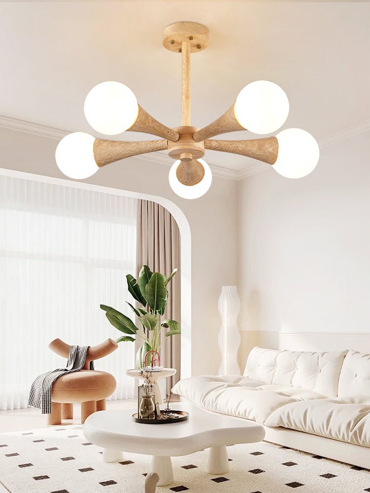 Arbor Travertine Chandelier