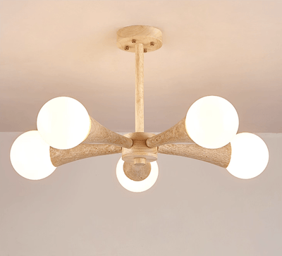 Arbor Travertine Chandelier