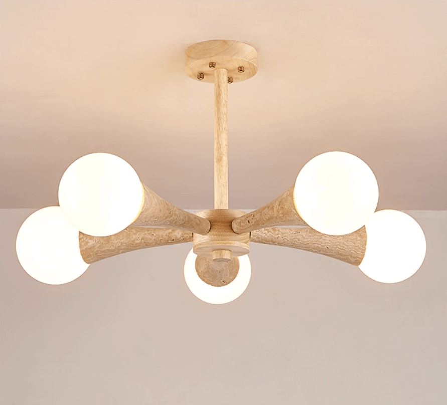 Arbor Travertine Chandelier