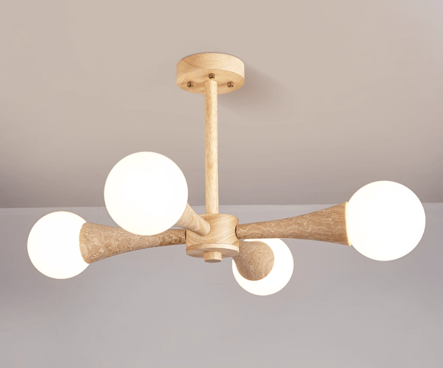 Arbor Travertine Chandelier