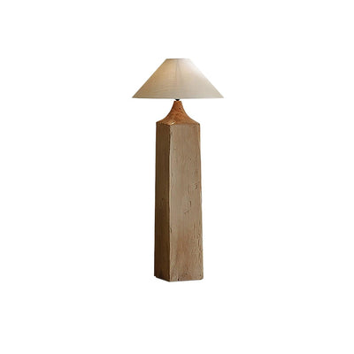 Rustica Timber Column Floor Lamp