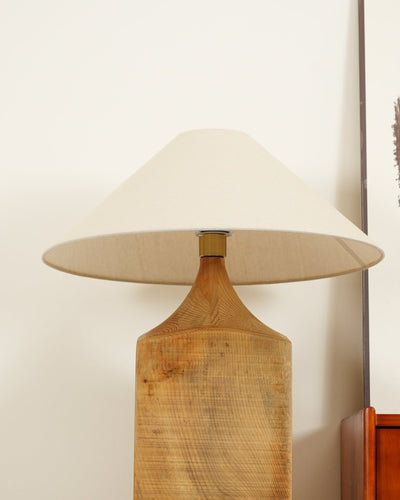 Rustica Timber Column Floor Lamp