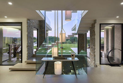 Cex Chandelier LED 3-Lights Brass Modern