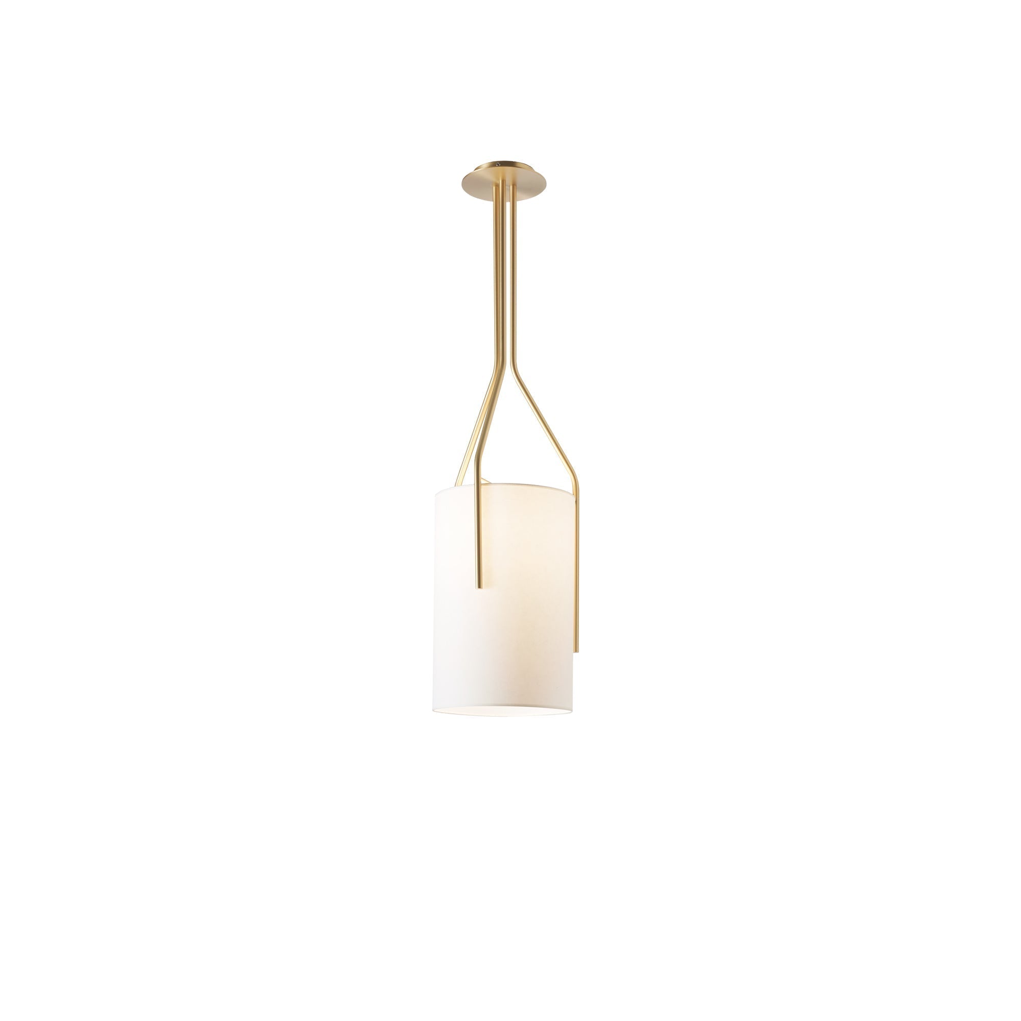 Cex Chandelier LED 3-Lights Brass Modern