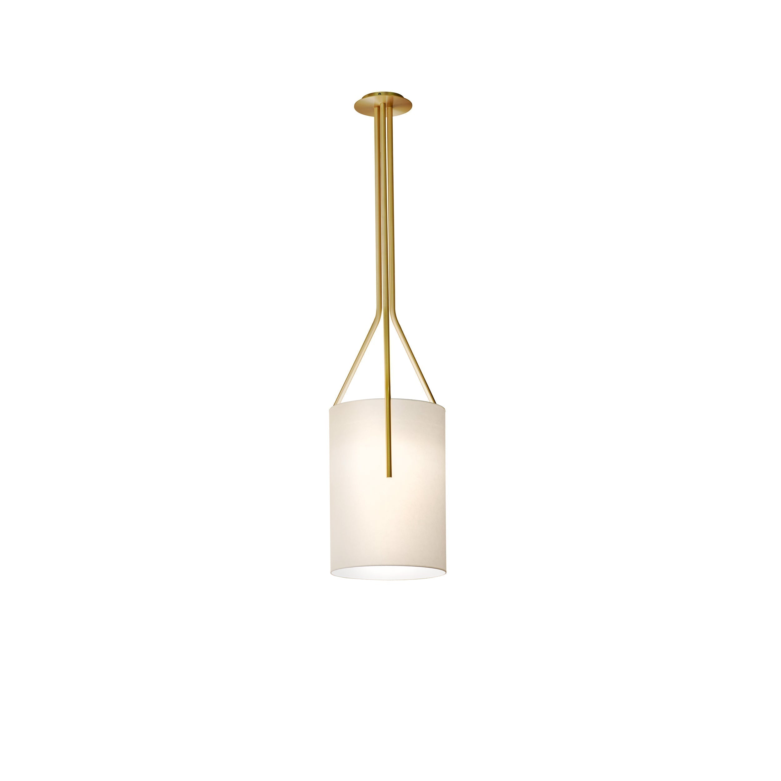 Cex Chandelier LED 3-Lights Brass Modern