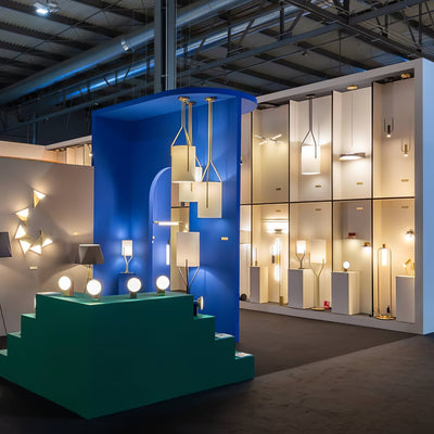 Cex Chandelier LED 3-Lights Brass Modern