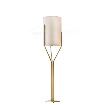 Aureina Glam Brass Floor Lamp