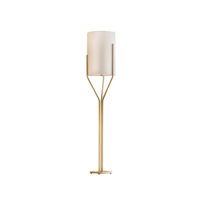 Aureina Glam Brass Floor Lamp