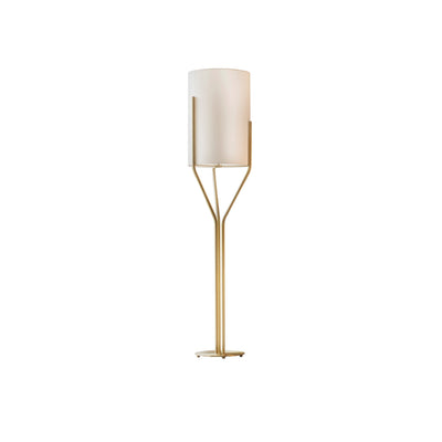 Aureina Glam Brass Floor Lamp