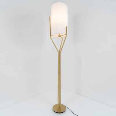Aureina Glam Brass Floor Lamp