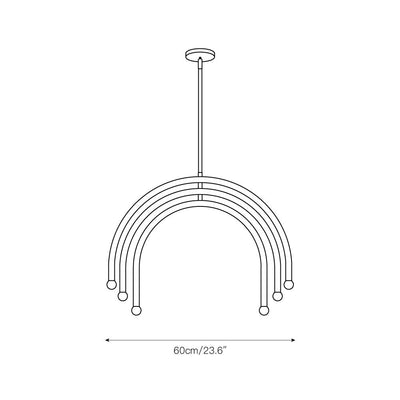Casinaria Brass Chandelier