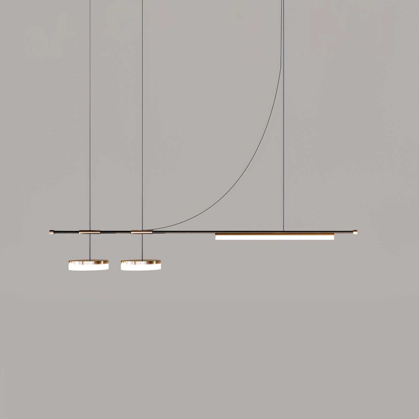 Avenanine Linear Modern Pendant Light