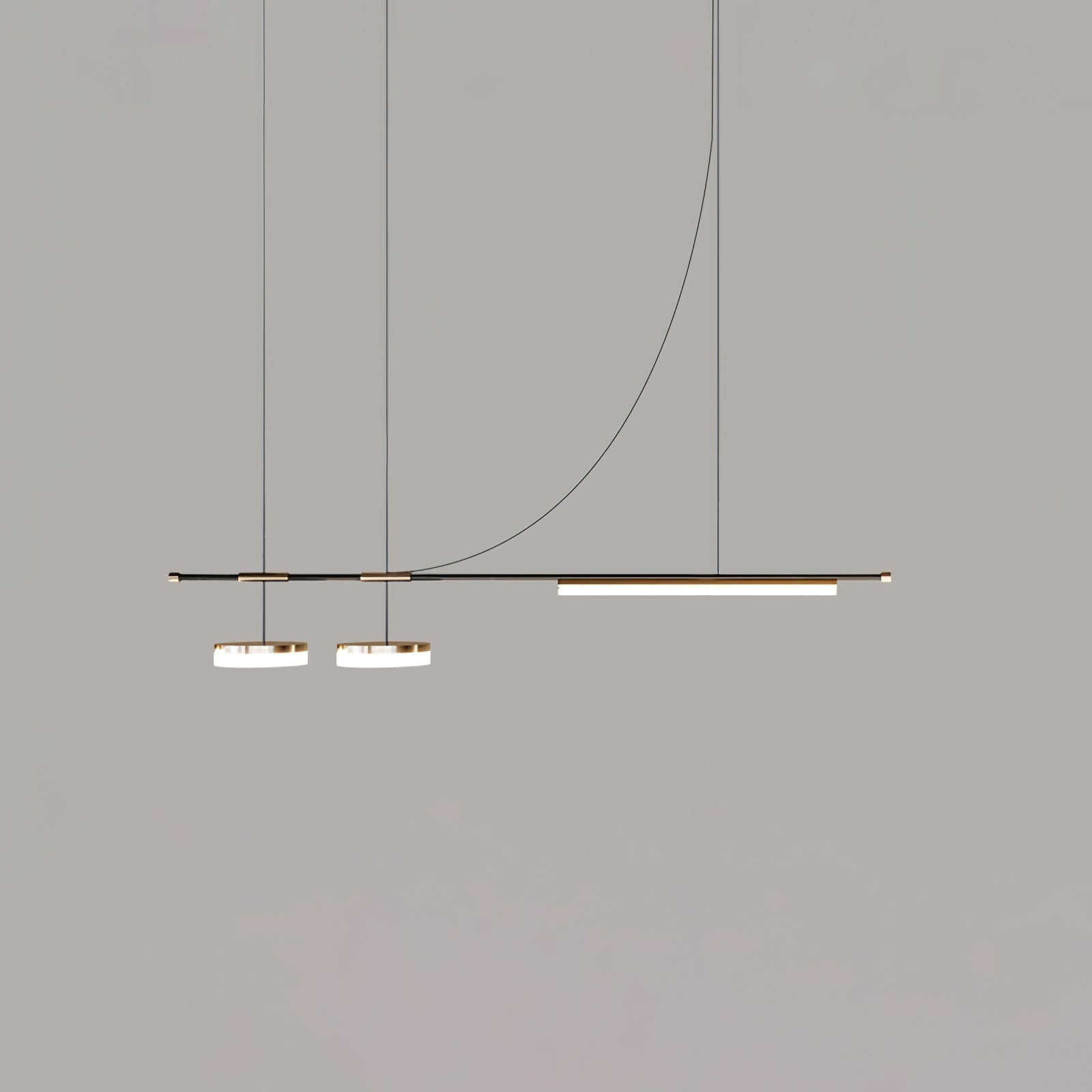 Avenanine Linear Modern Pendant Light