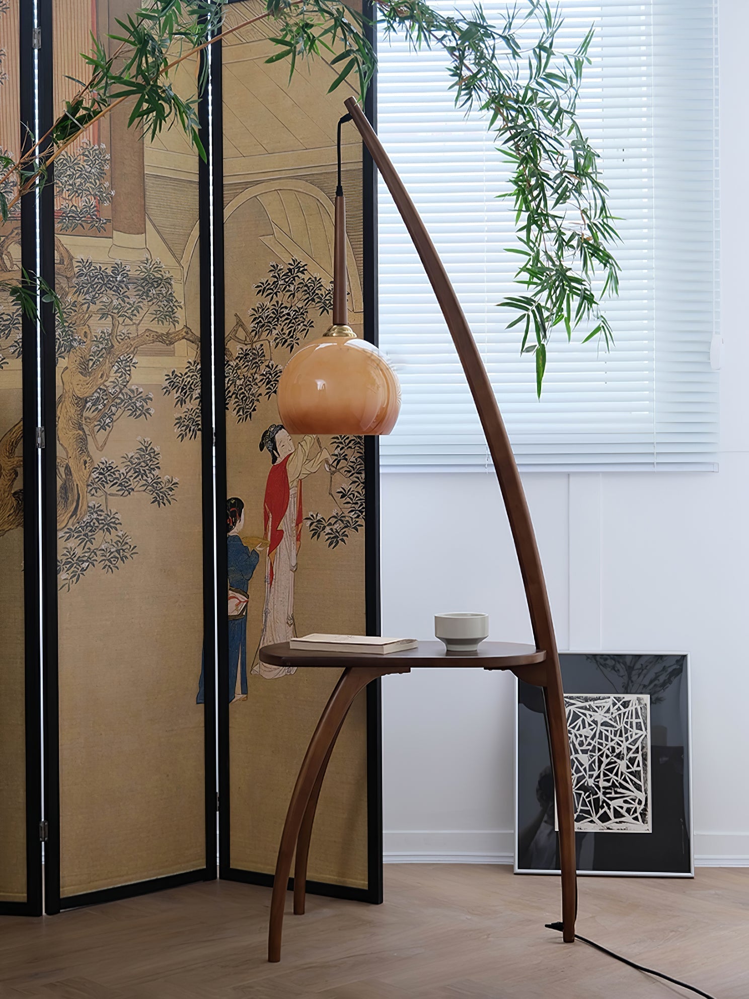 Arcada Arc Sphere Floor Lamp