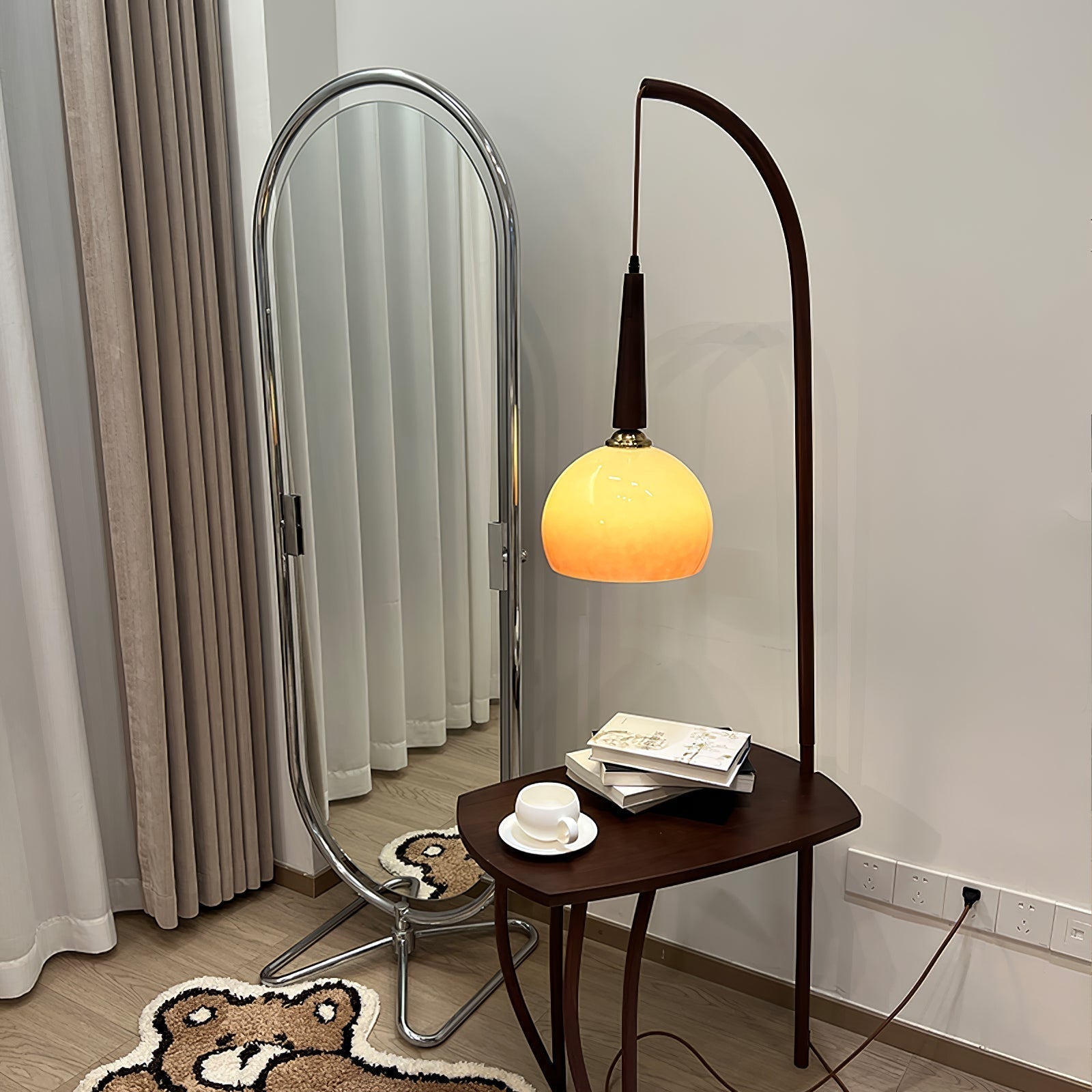 Arcada Arc Sphere Floor Lamp