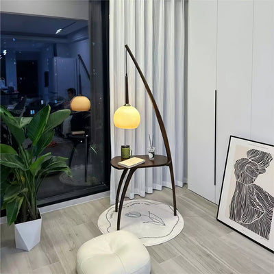 Arcada Arc Sphere Floor Lamp