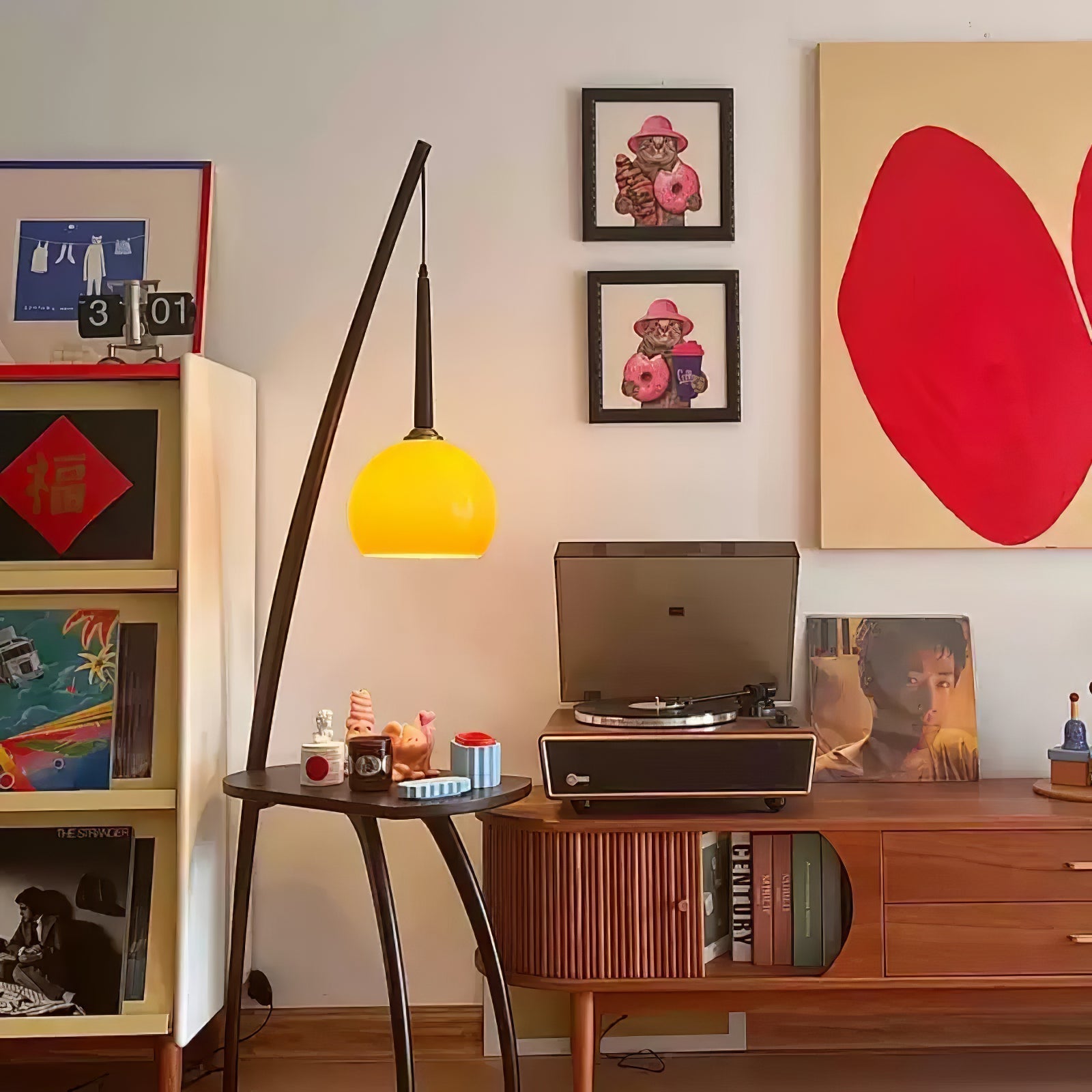 Arcada Arc Sphere Floor Lamp