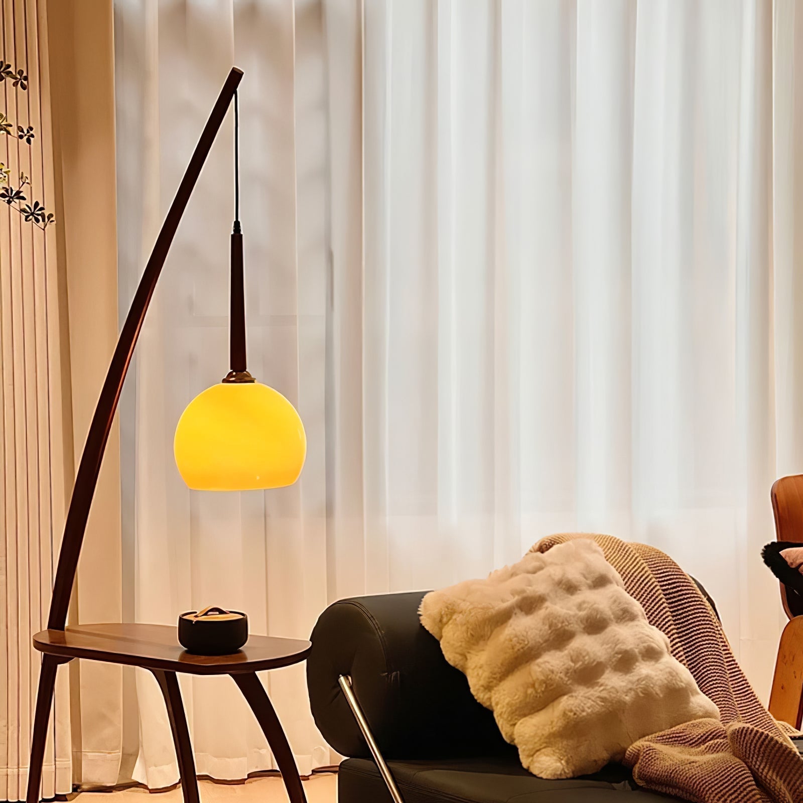 Arcada Arc Sphere Floor Lamp