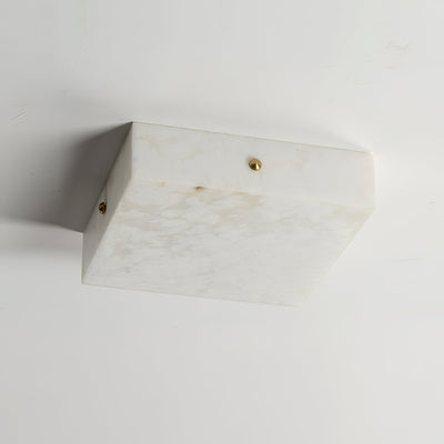 Rauduvys Modern Minimalist Alabaster  Ceiling Light