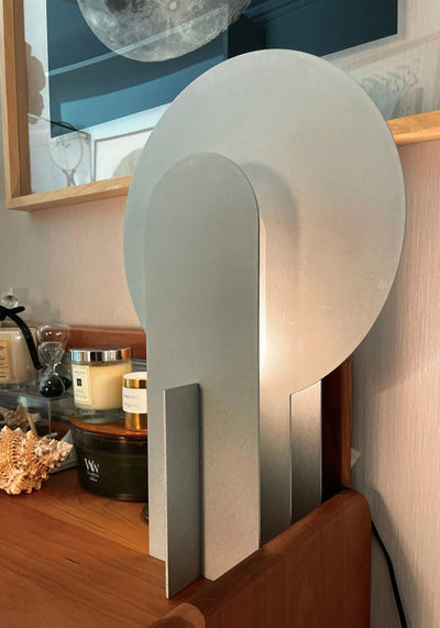 Solvique Arch Marble Table Lamp