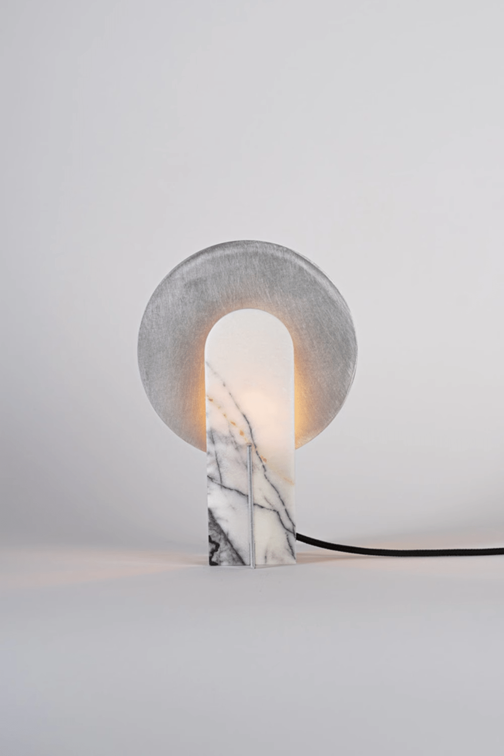 Solvique Arch Marble Table Lamp