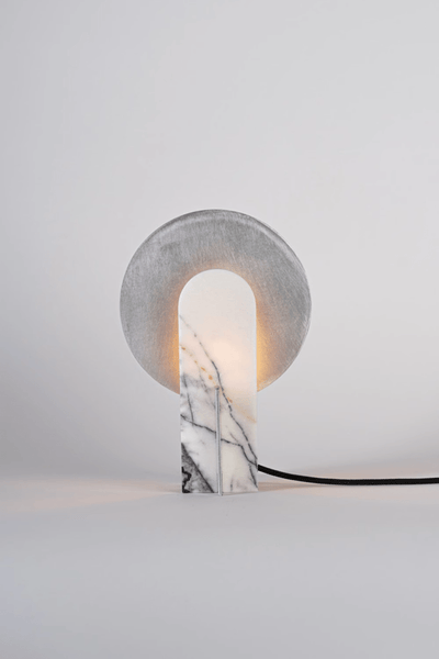 Solvique Arch Marble Table Lamp