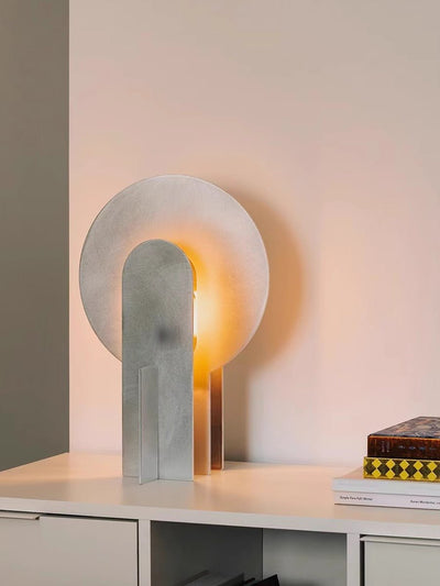 Solvique Arch Marble Table Lamp