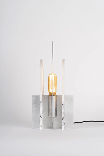 Solvique Arch Marble Table Lamp