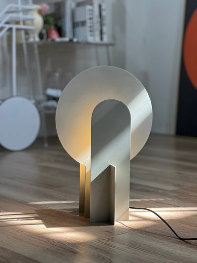 Solvique Arch Marble Table Lamp