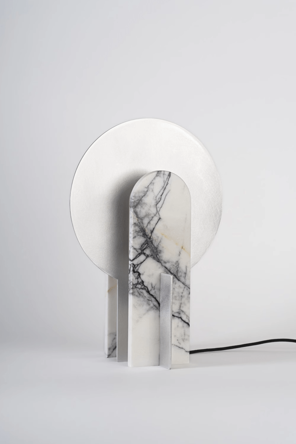 Solvique Arch Marble Table Lamp