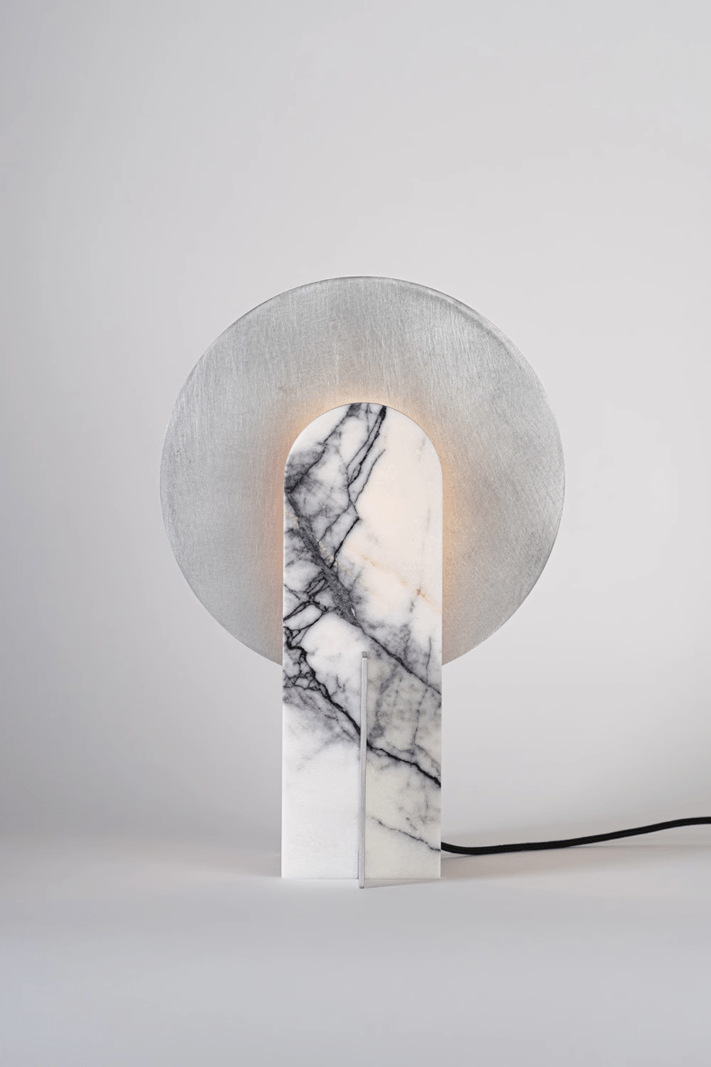 Solvique Arch Marble Table Lamp