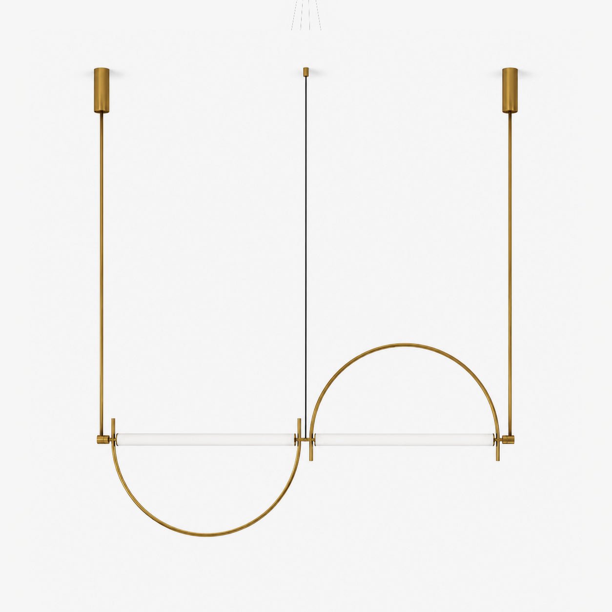 Arched Linear Led Chandelier
