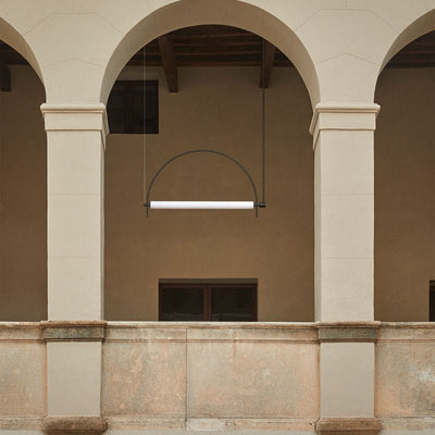 Arched Linear Led Chandelier
