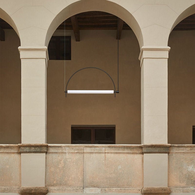 Arched Linear Led Chandelier