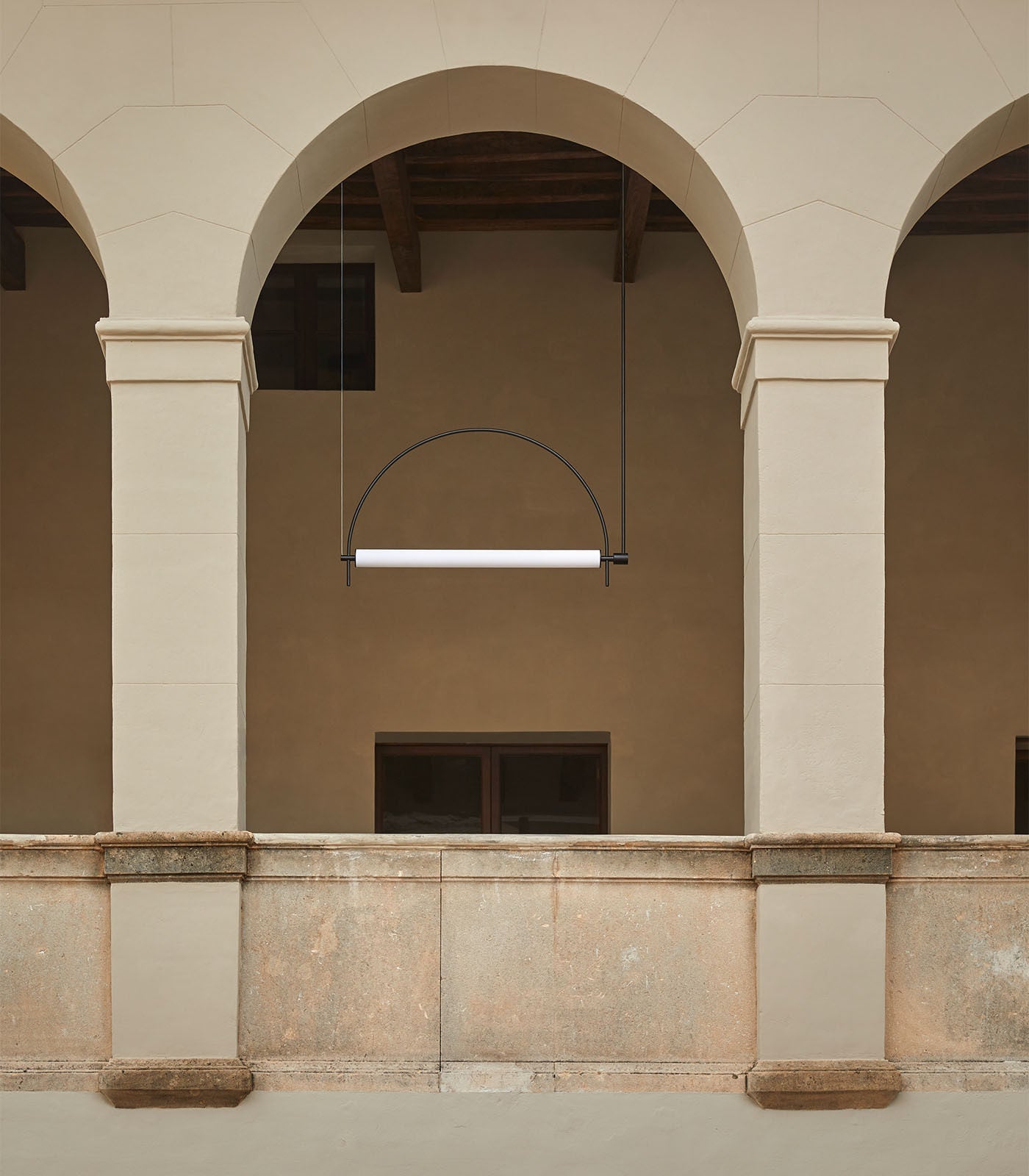Arched Linear Led Chandelier
