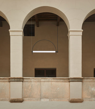 Arched Linear Led Chandelier