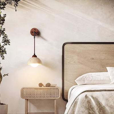 Valenella Travertine Wall Light