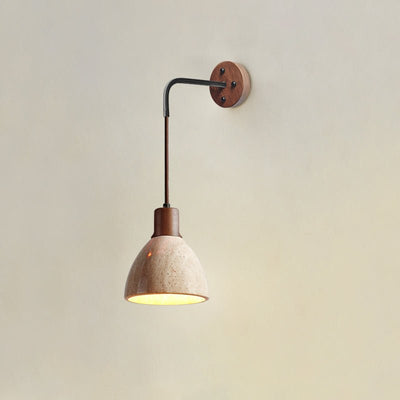 Valenella Travertine Wall Light