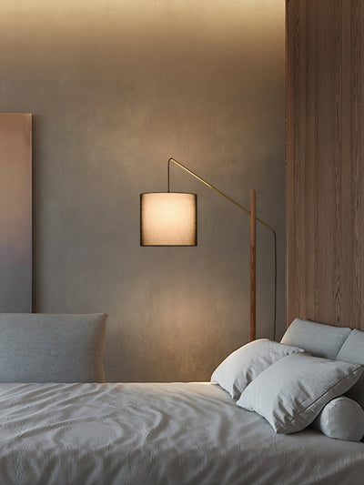 Nyvariol Minimalist Wood Floor Lamp