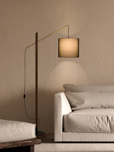 Nyvariol Minimalist Wood Floor Lamp