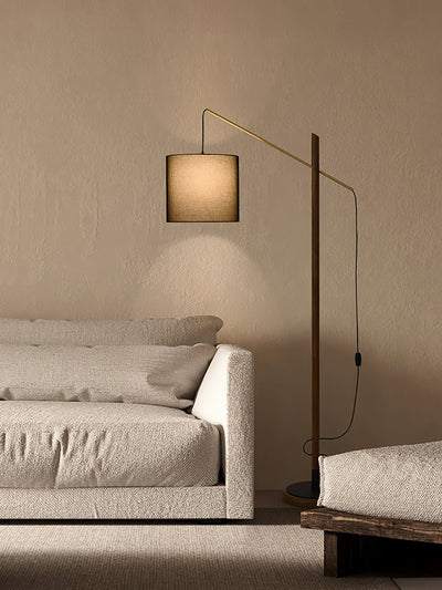 Nyvariol Minimalist Wood Floor Lamp
