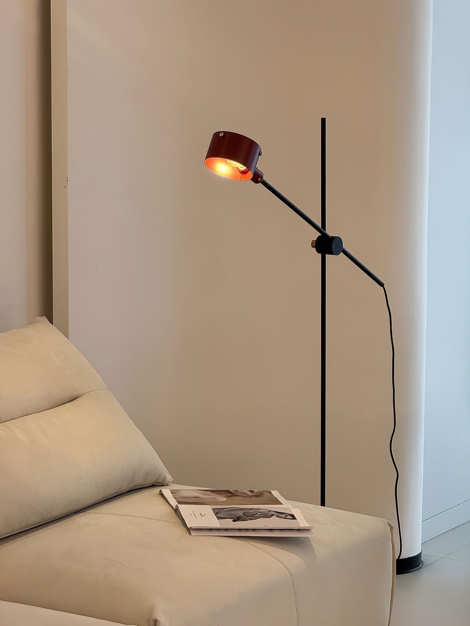 Arclen Adjustable Arm Floor Lamp